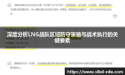 深度分析LNG战队区域防守策略与战术执行的关键要素
